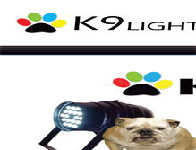 Tablet Screenshot of k9lights.com